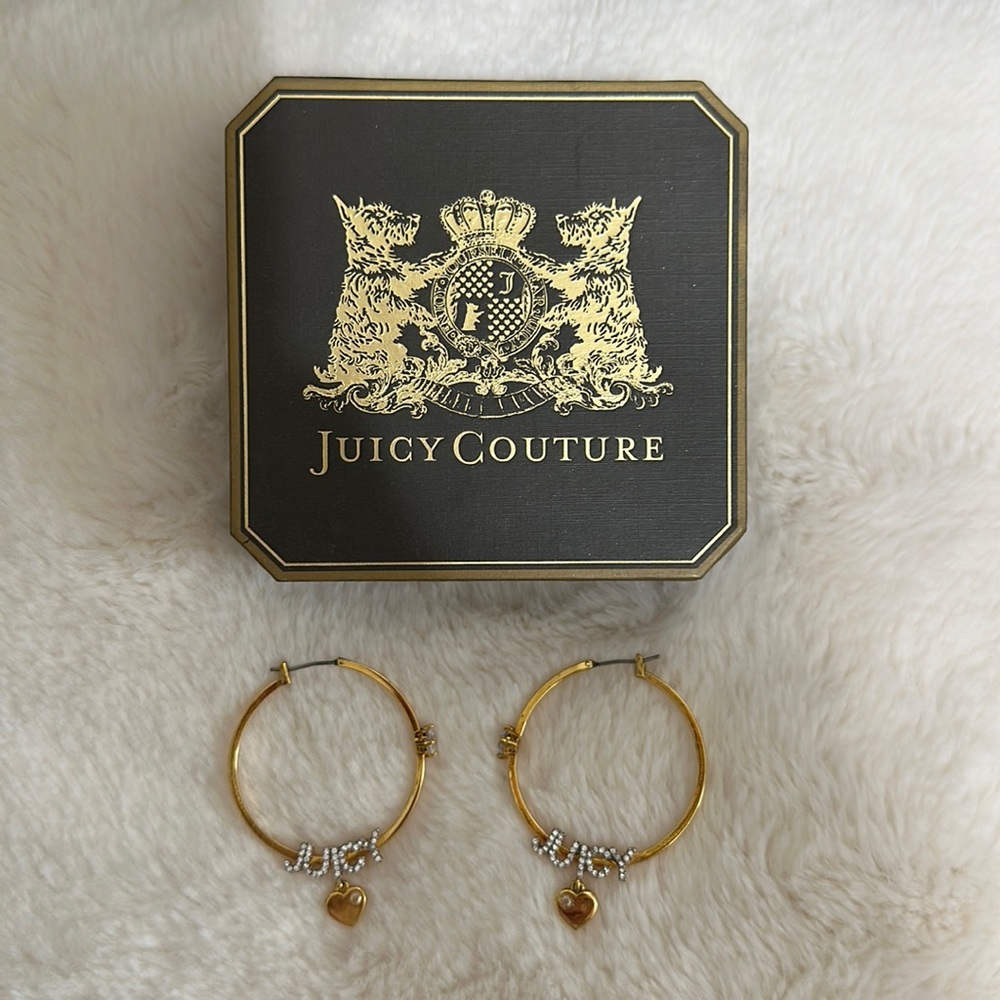 Juicy Couture Hoop Earrings